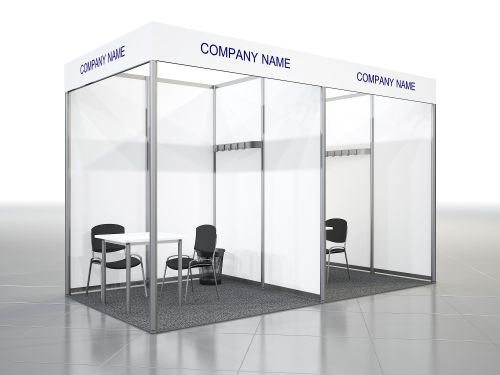 Equipped Stand 4-5 sq. m